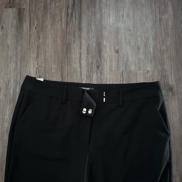 Daisy Fuentes- black work pants (petite) - Picture 3 of 5